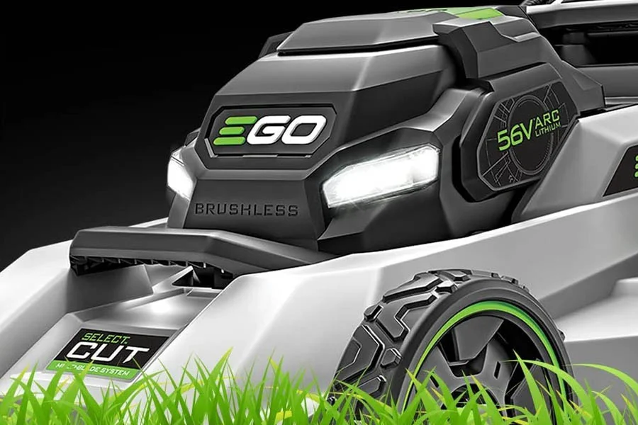 electric powered lawn mower